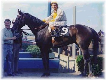 Kelso and Eddie Arcaro in the winner's circle